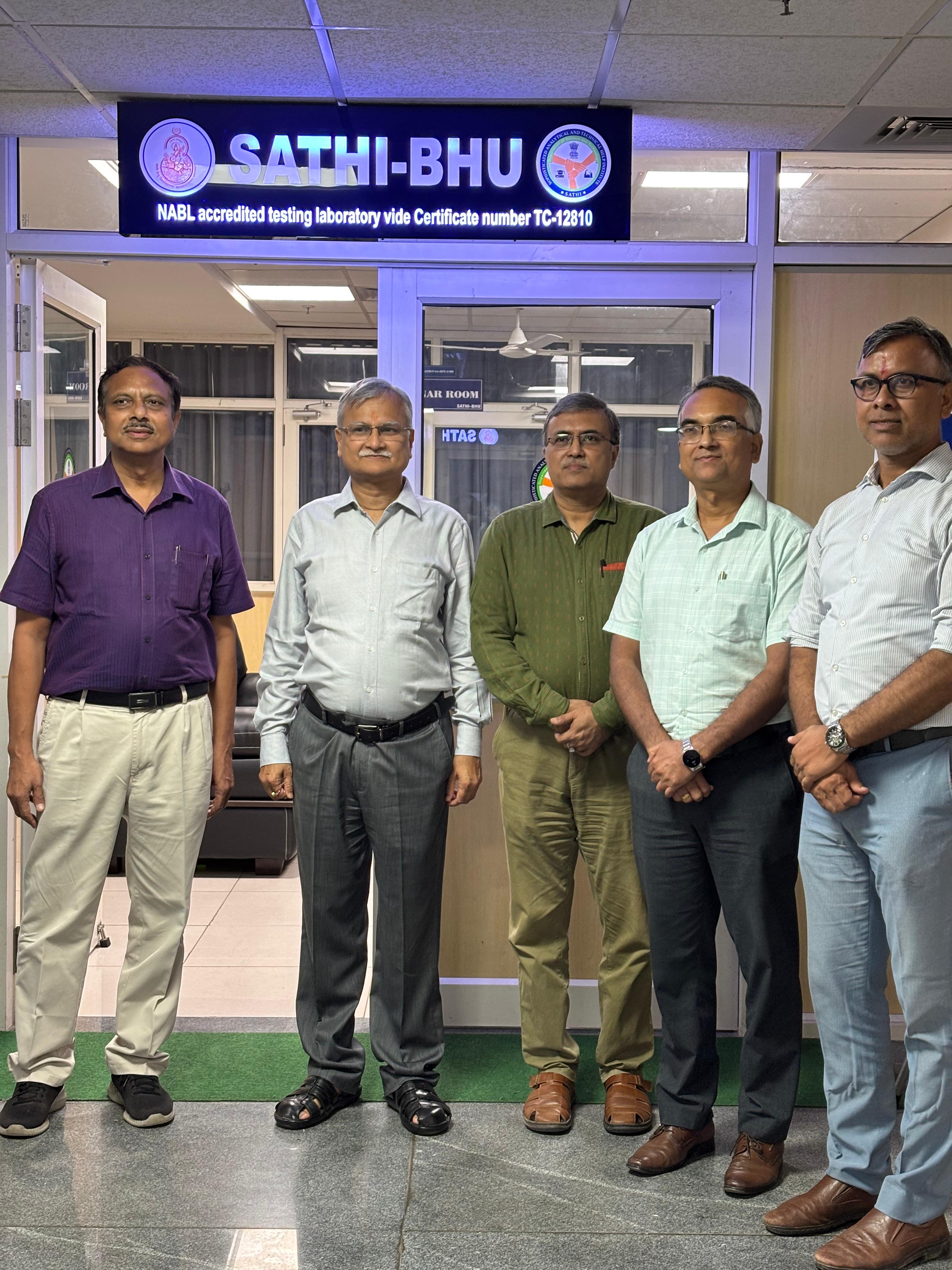 Visit of Hon.Vice Chancellor, BHU